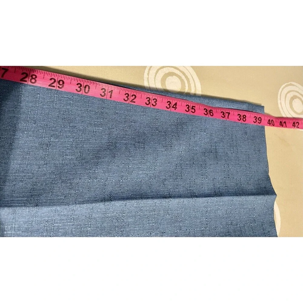Vintage Sag Harbor Blue Sz12P 2 Piece Pant Set Button Short Sleeve Jacket